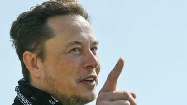 elon musk finger wag