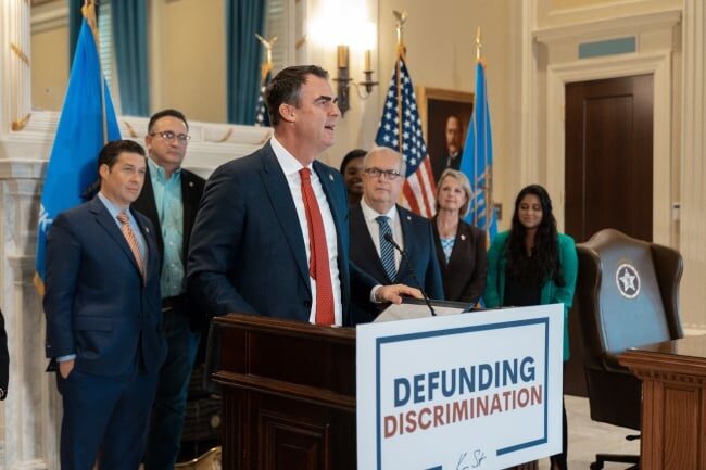 Click to enlarge Governor Kevin Stitt