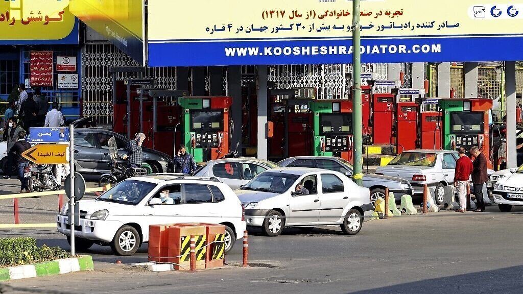 Iran gas station