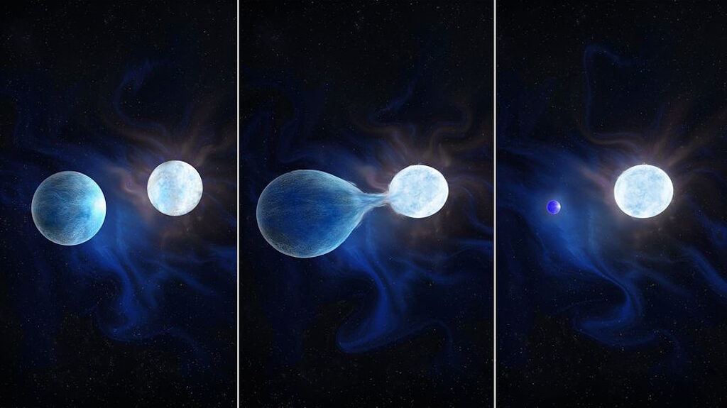 star stripped hydrogen supernova binary star