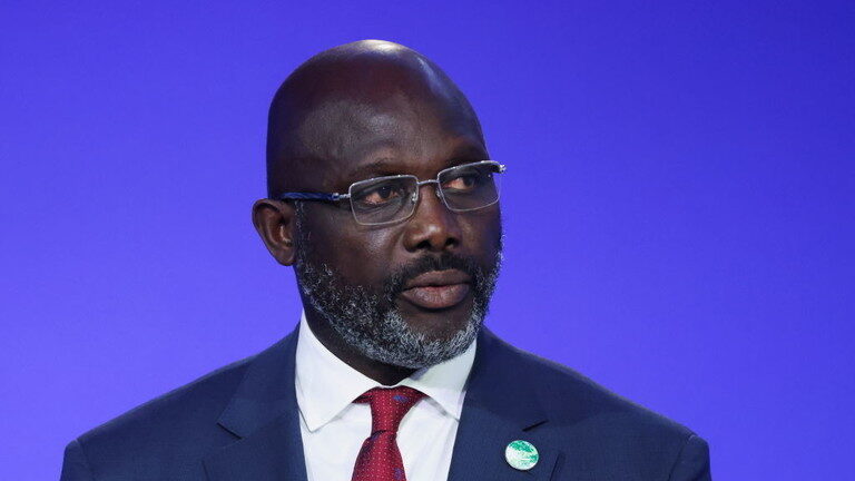 Liberia President George Weah