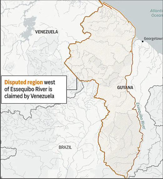Click to enlarge map essequibo