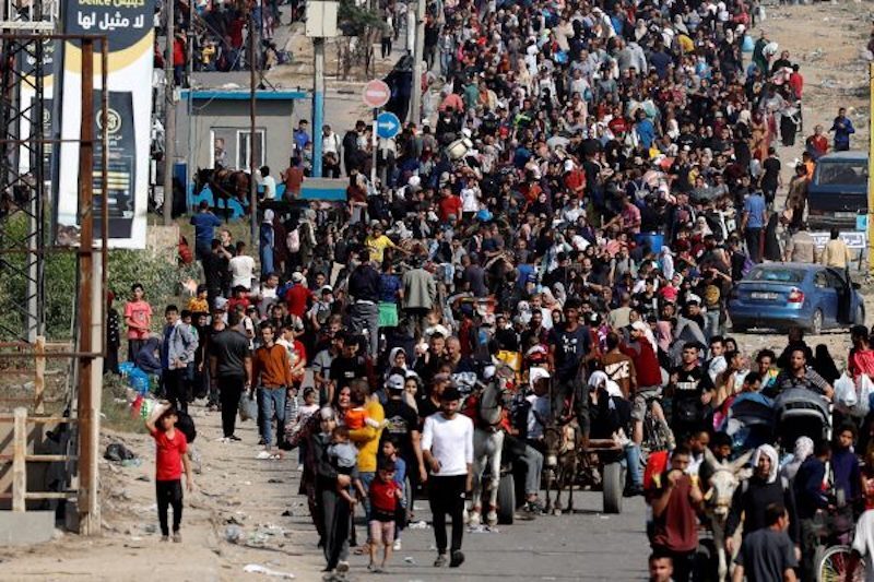 gaza crowd