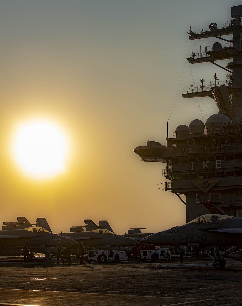 Click to enlarge USS Dwight D. Eisenhower (CVN-69)
