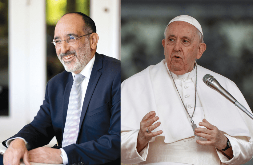 South African Chief Rabbi Warren Goldstein, Pope Francis