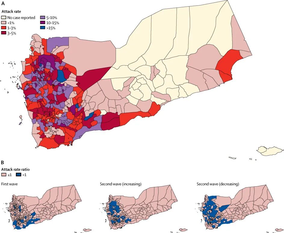 Click to enlarge The cholera epidemic in Yemen