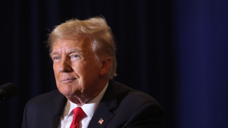 Click to enlarge El candidato presidencial republicano, el expresidente Donald Trump