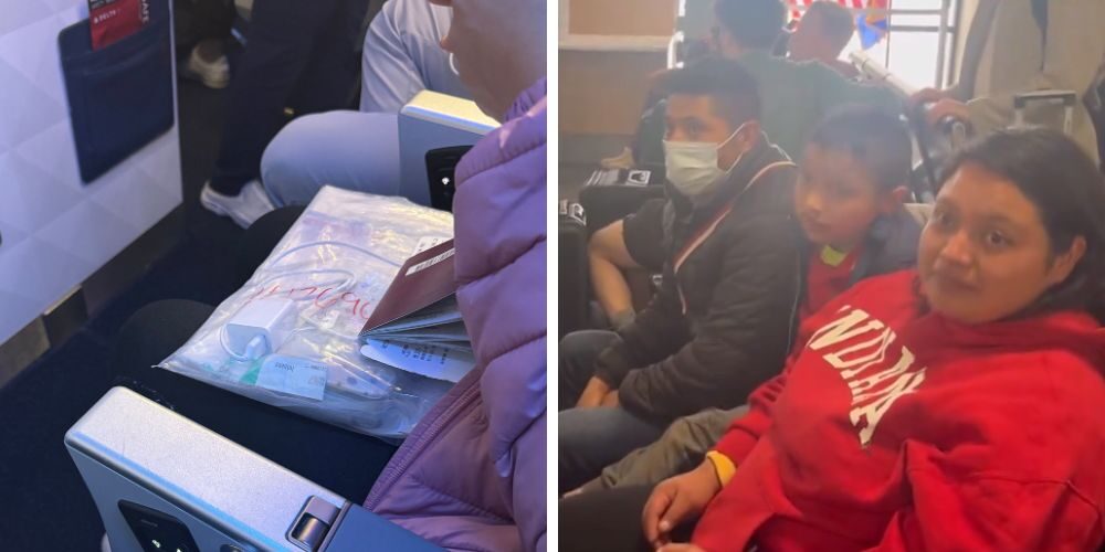 illegal immigrants delta flights phoenix airport