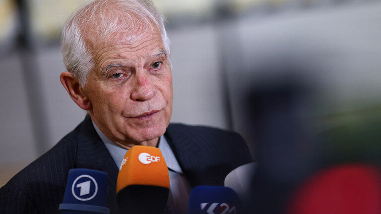 Click to enlarge EU's top diplomat Josep Borrell