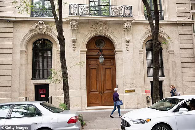 Click to enlarge Epstein's house in New York City
