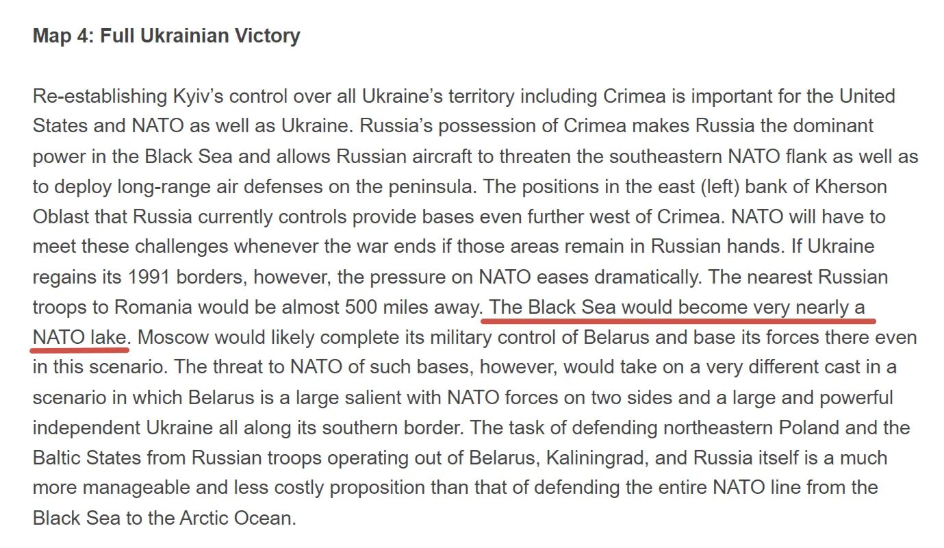 Click to enlarge Full Ukrainian victory - NATO wet dream