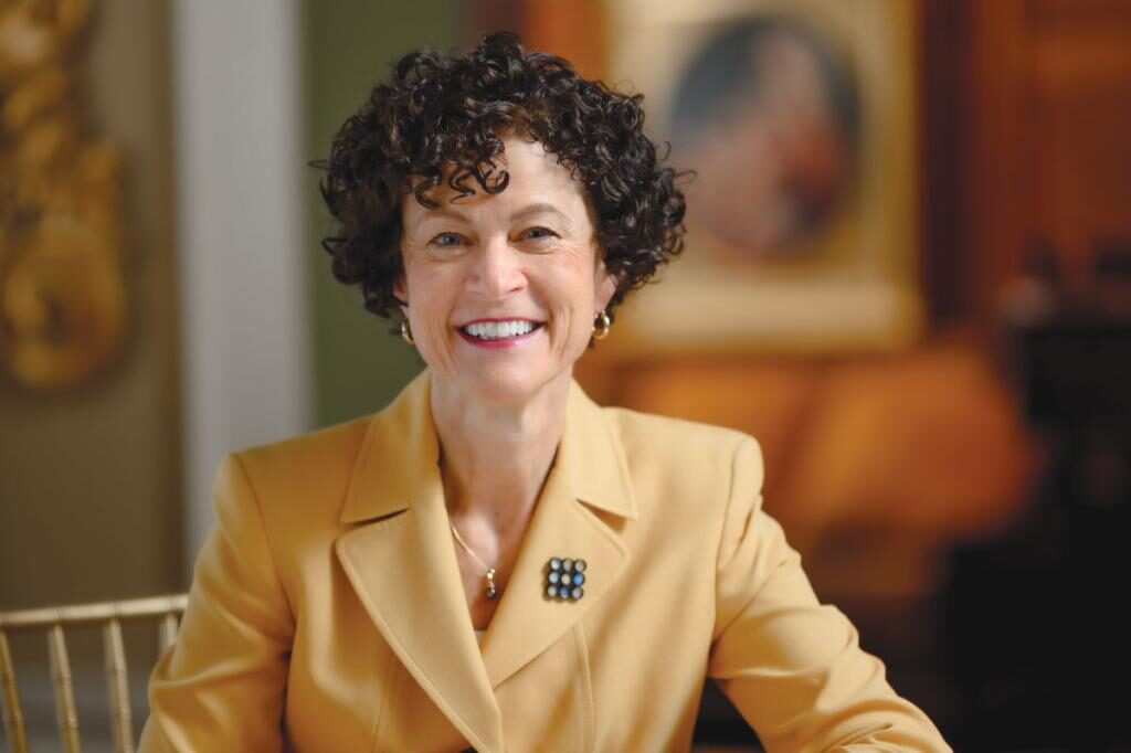 St. Mary’s College president Katie Conboy