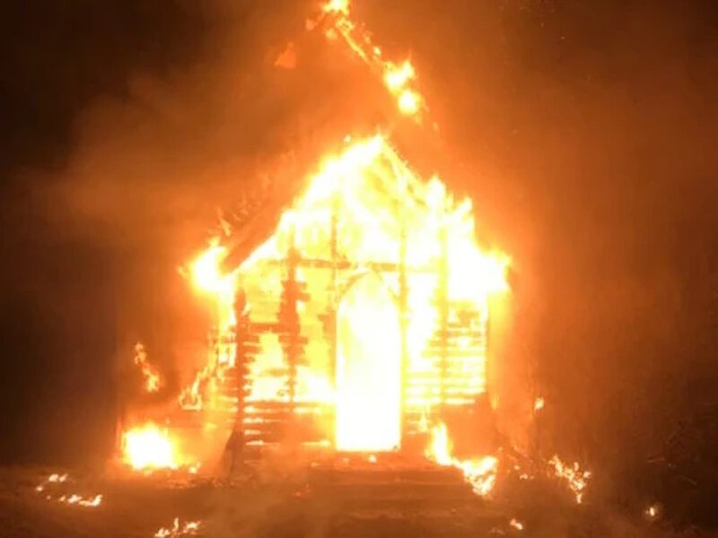 Click to enlarge alberta canada church burned