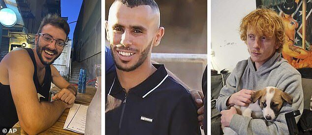 Click to enlarge Three Israelis mistakenly shot