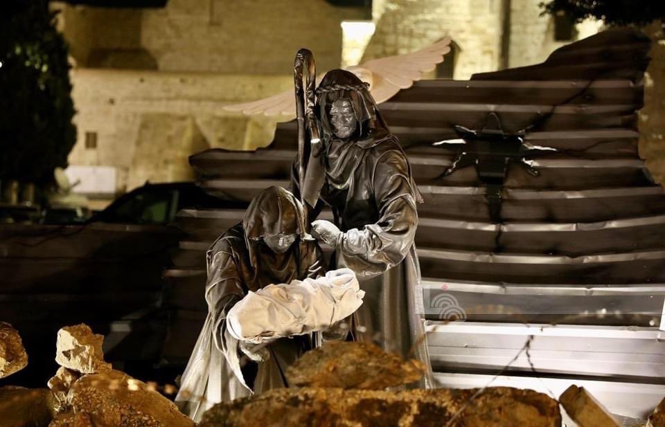 Click to enlarge palestine nativity scene