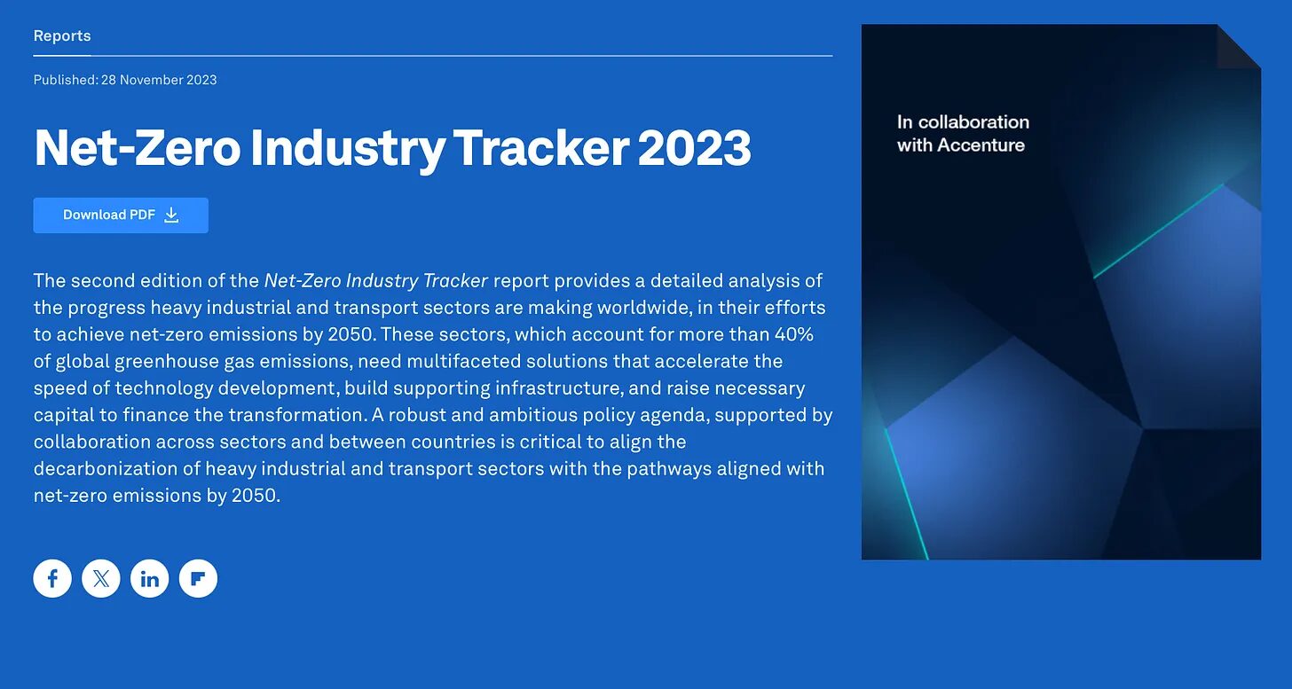 net zero tracker