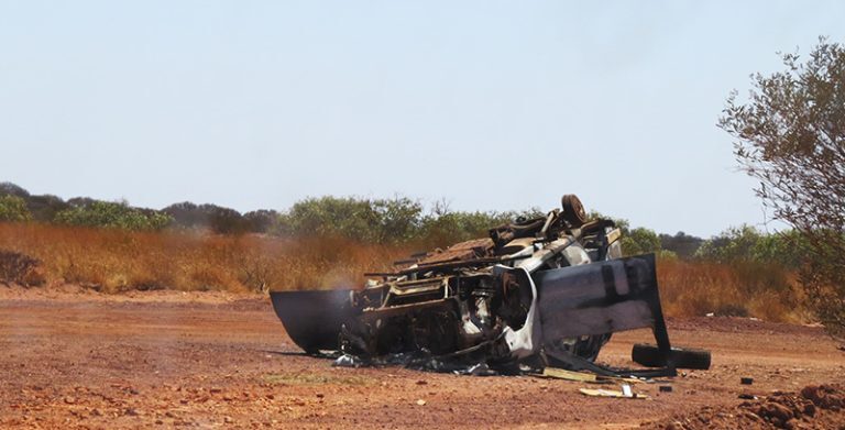 Click to enlarge Damaged Car