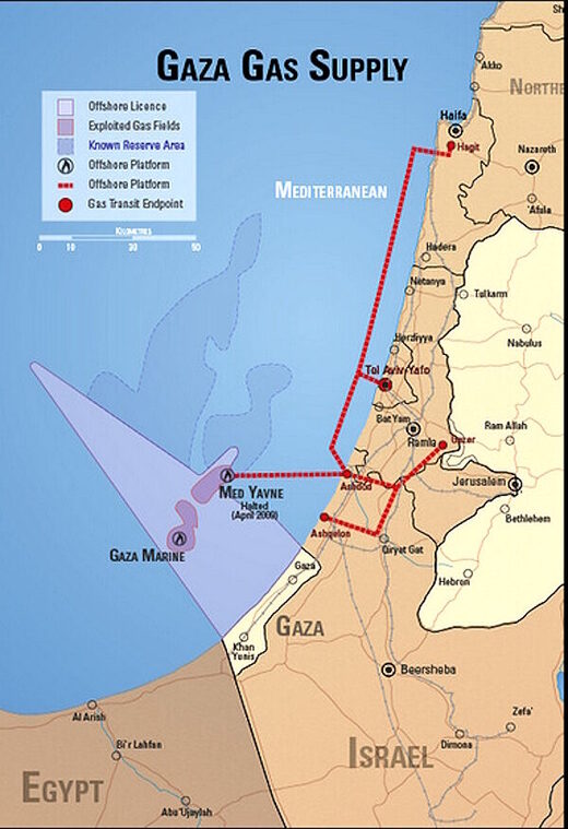 gas field gaza