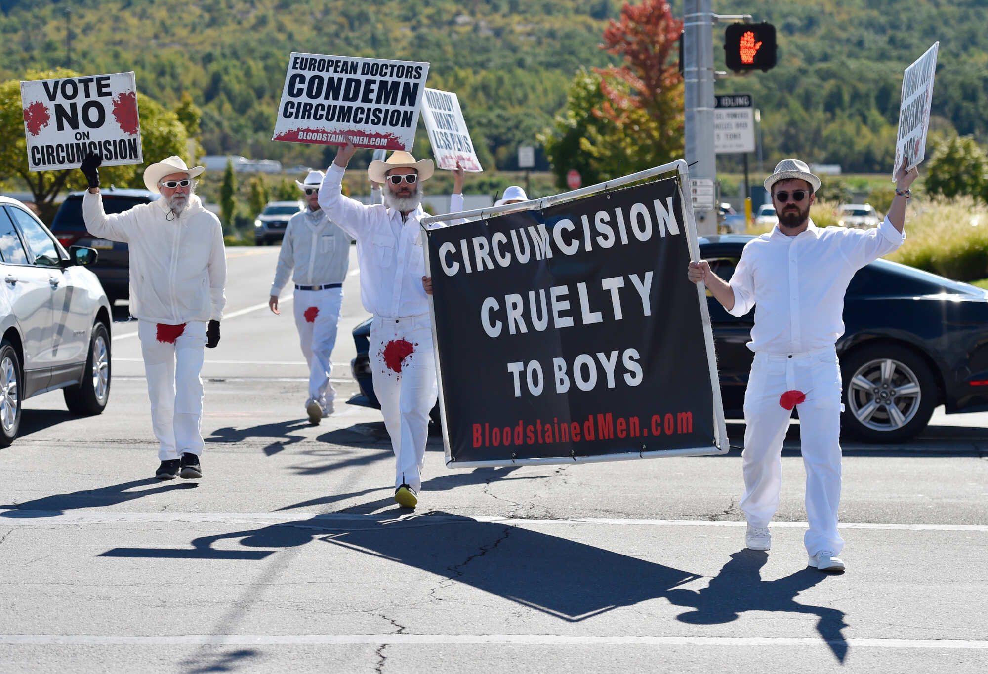 Click to enlarge Bloodstained Men