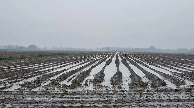 platteland overstroming