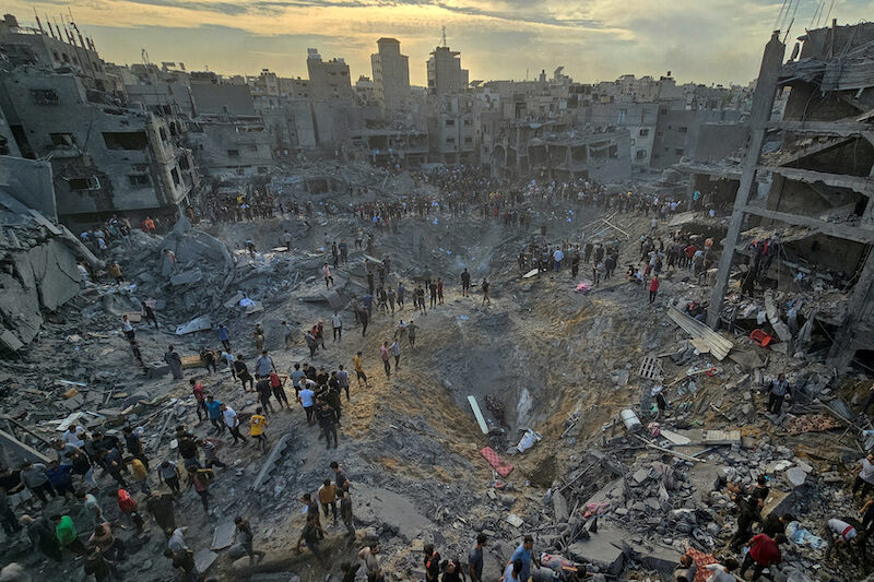 Click to enlarge Gaza destruction
