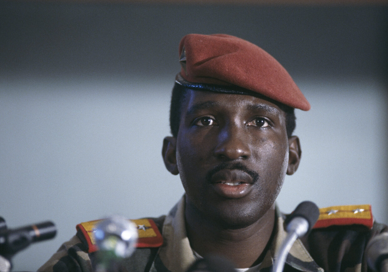 Click to enlarge Captain Thomas Sankara