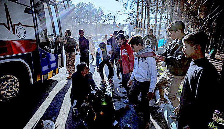 bus wounded