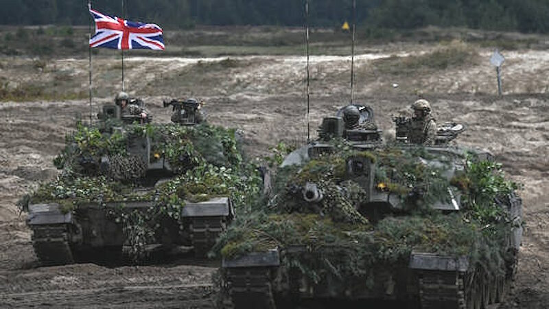britain tanks british  ukraine training