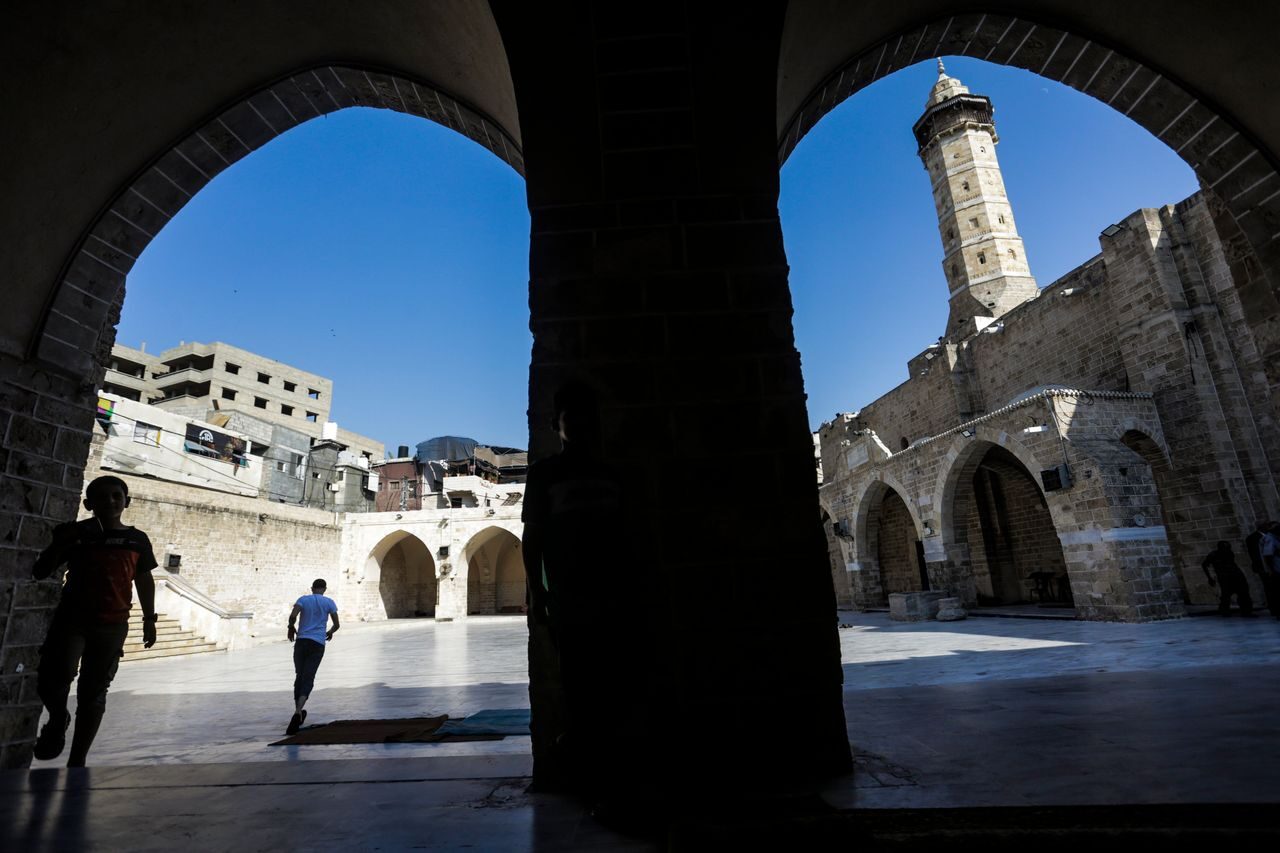 Click to enlarge Great Omari Mosque gaza
