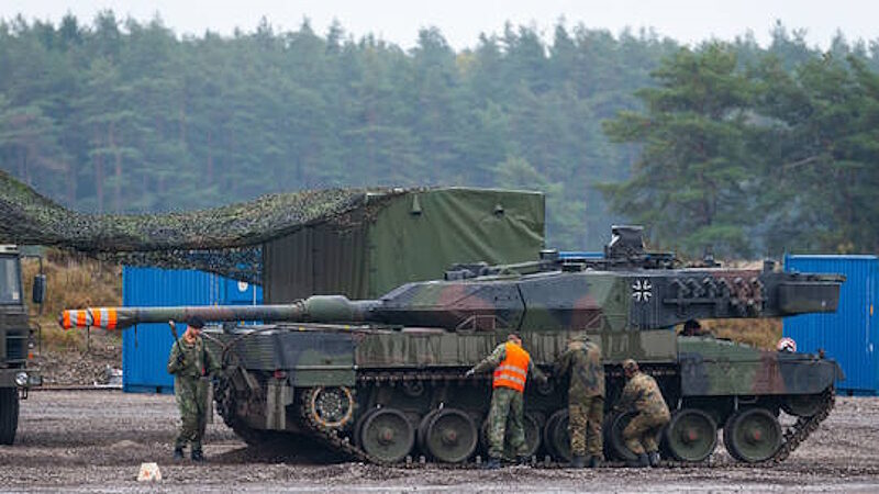 leopard 2A6 tank