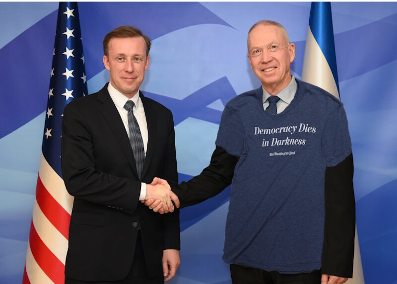 jake sullivan yoav gallant satire washington post