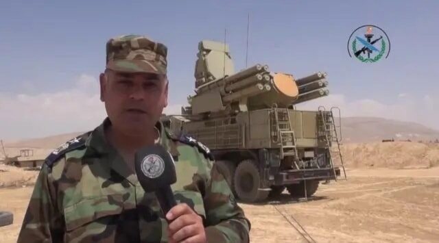Syrian Pantsir-S system