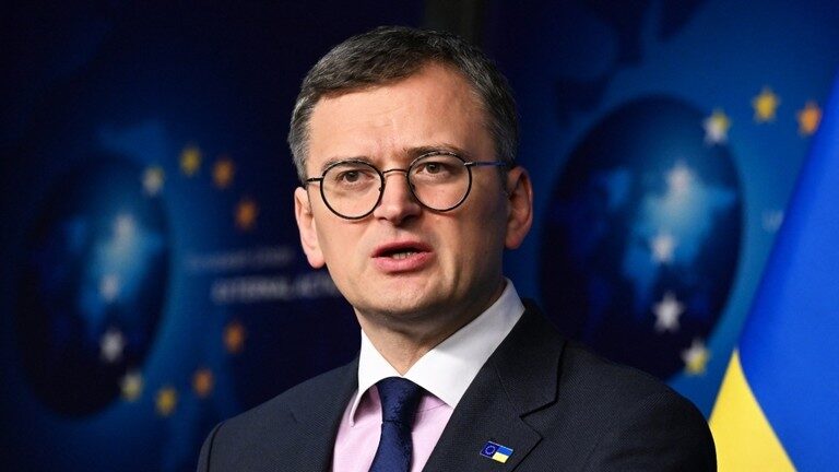 Ukrainian Foreign Minister Dmitry Kuleba