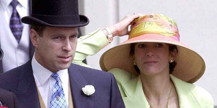Prince Andrew and Ghislaine Maxwell