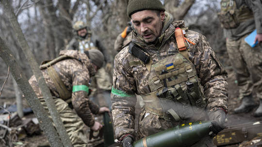 Ukrainian soldiers