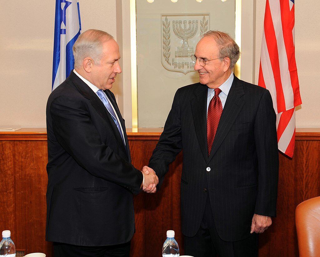 george mitchell netanyahu