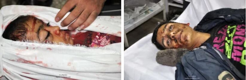 Gaza: Two of the children were killed just hours before a ceasefire