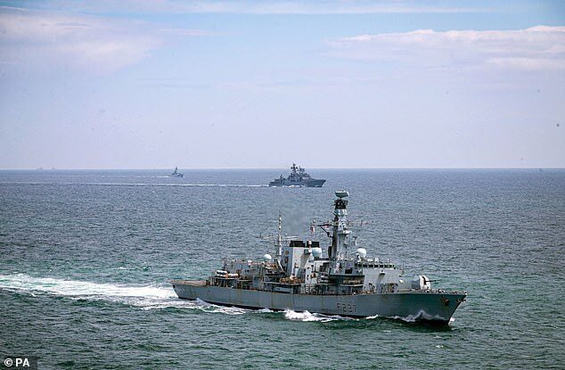 Click to enlarge HMS Westminster royal navy