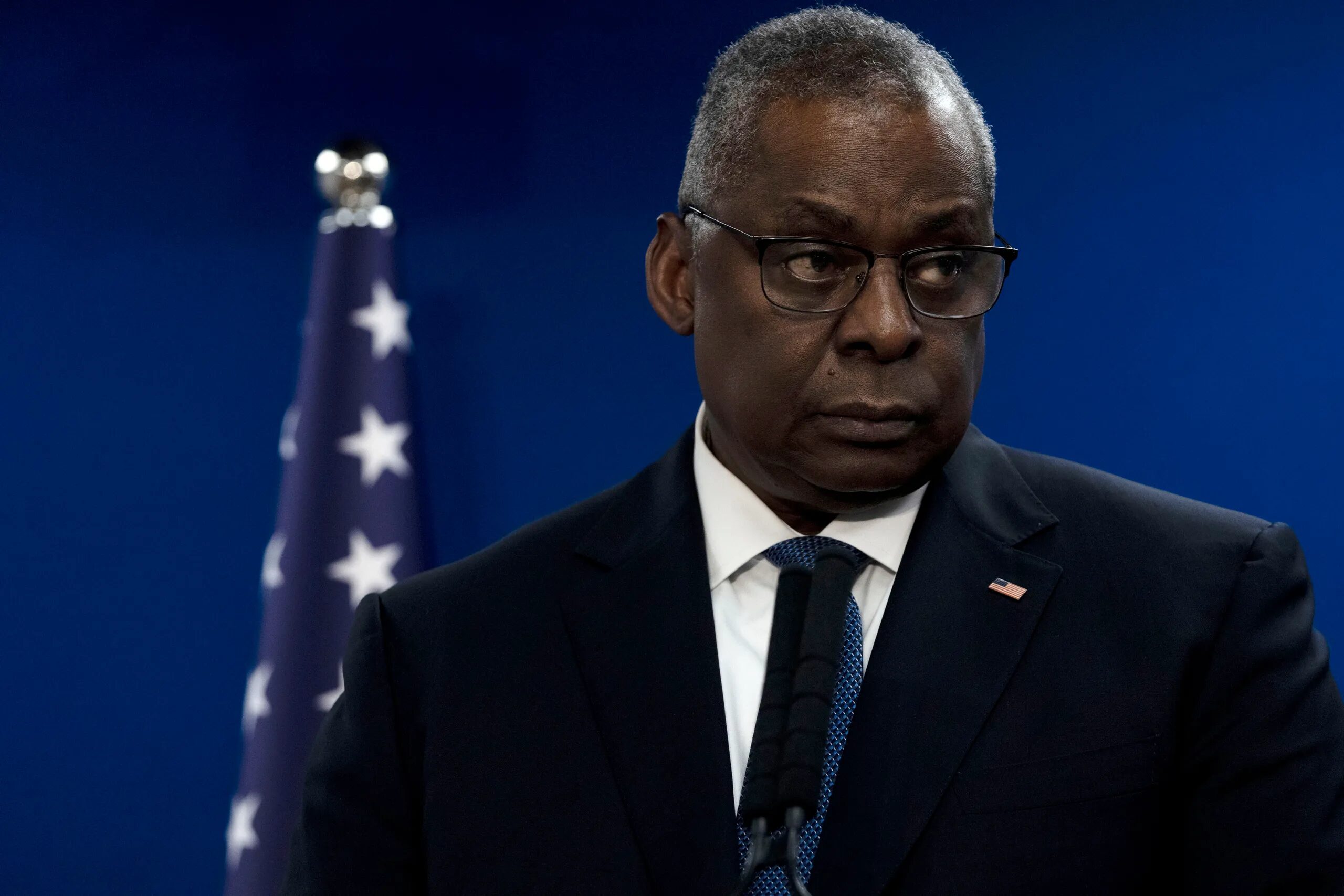 Click to enlarge Defense Secretary Lloyd Austin