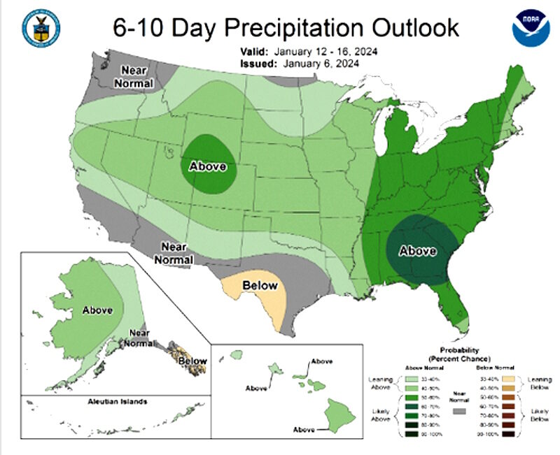 Click to enlarge rain precipitation forecast 2024