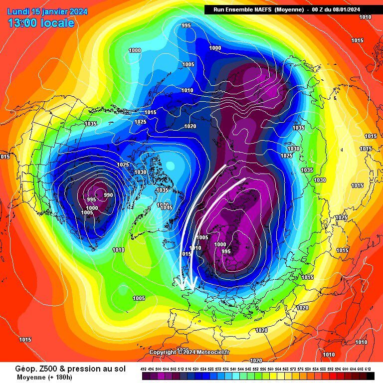 Weather models continue to predict polar vortex cold invasion into US