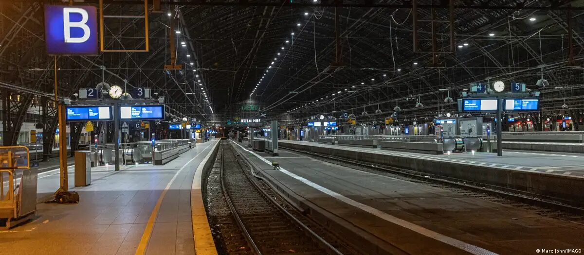 Click to enlarge german train strike