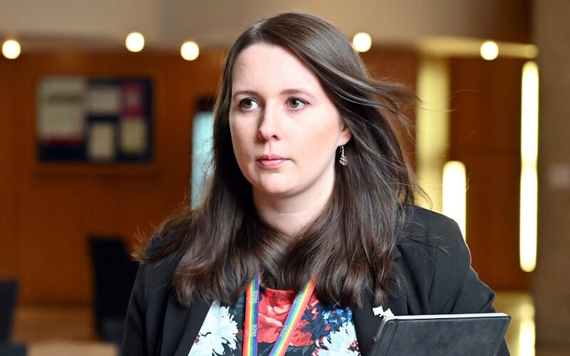 Click to enlarge Scotland's Equalities Minister Emma Roddick gender identification SNP jail parents