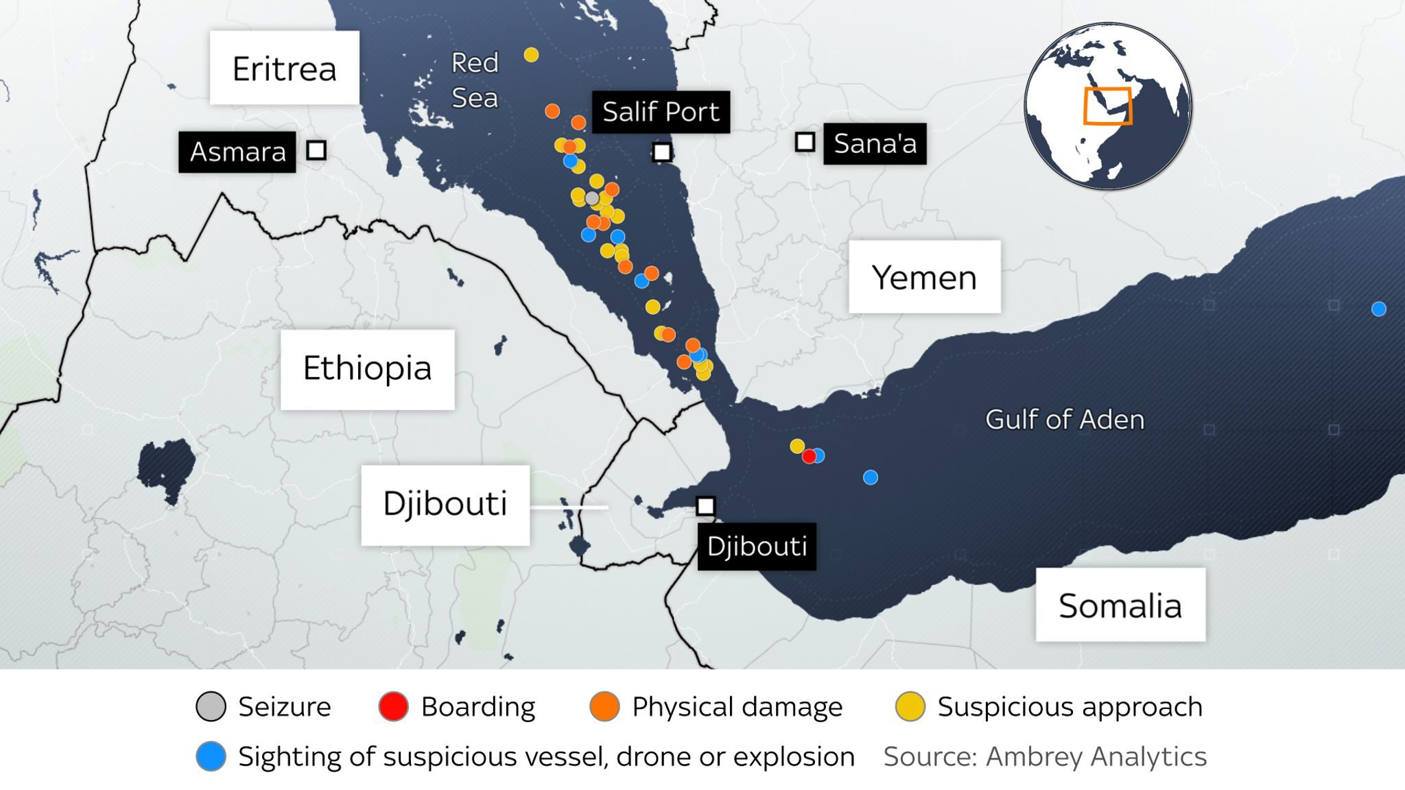 Click to enlarge red sea incidents