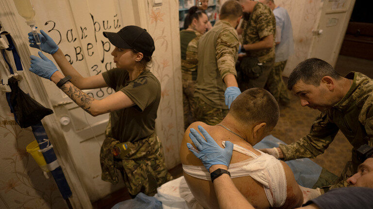 Ukrainian medics