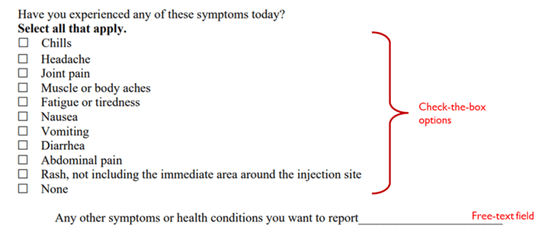 Click to enlarge V-safe protocols, CDC, 19 November 2020