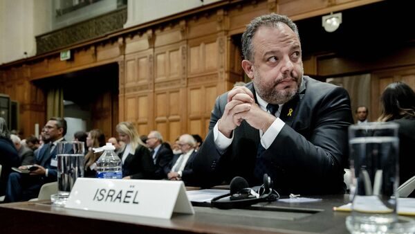 Click to enlarge Legal Counselor of the Ministry of Foreign Affairs of Israel Tal Becker