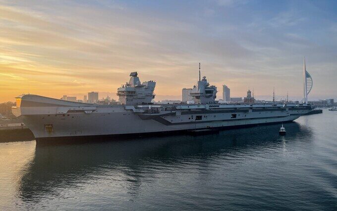 UK aircraft carrier