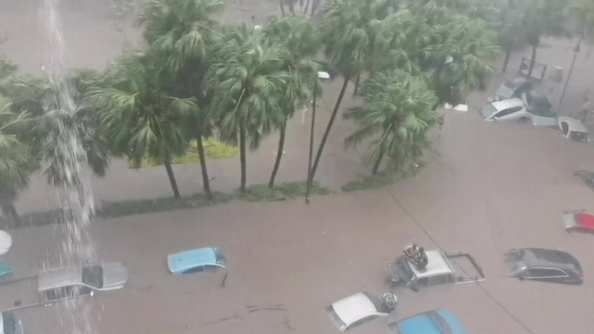 Tropical Cyclone Belal pummeled the Indian Ocean islands of Mauritius and Reunion with strong winds, heavy rain, and massive flooding.