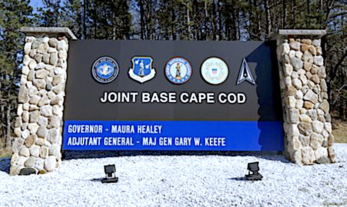 Sign joint base